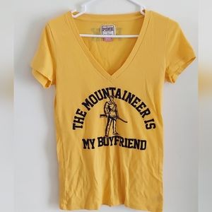 Pink Victoria's Secret Boyfriend T-Shirt